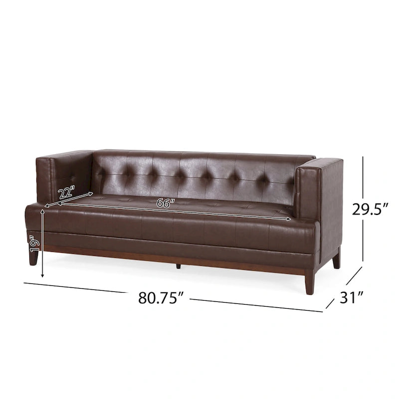 Upholstered sofa