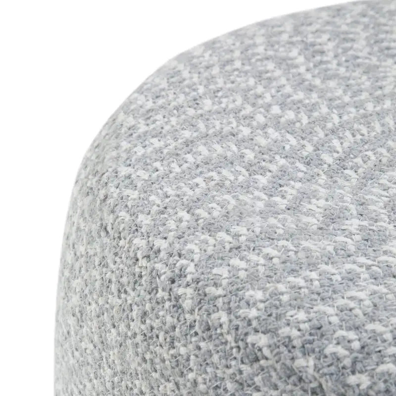 Round Braided Pouf