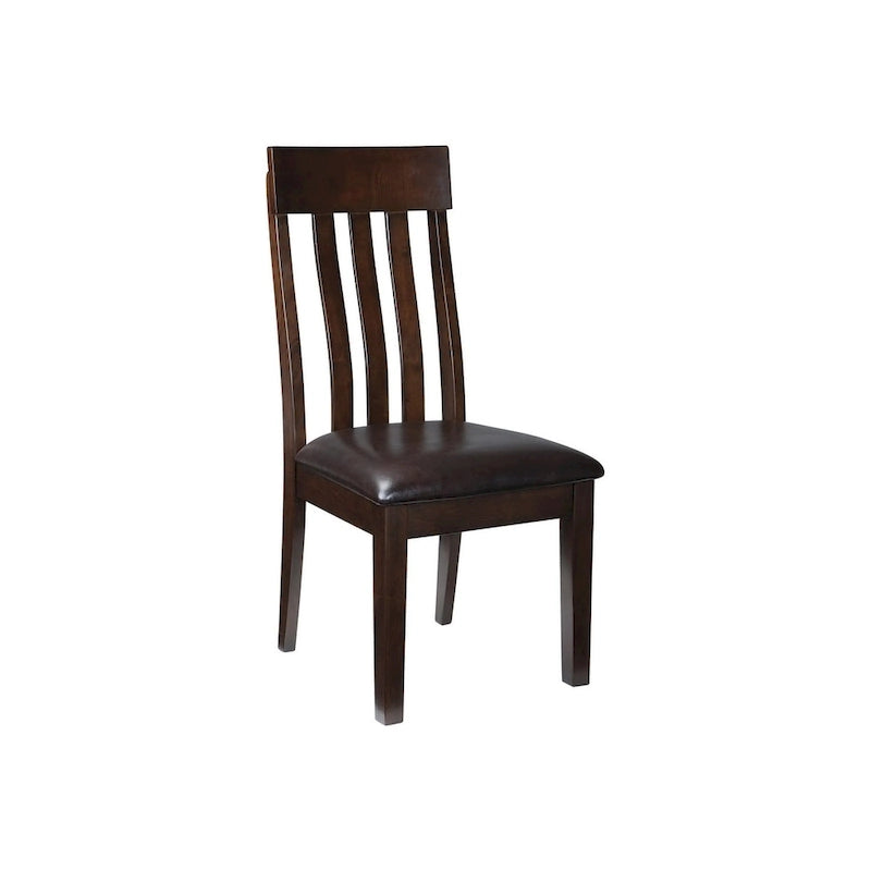 Sedia da sala da pranzo - set da 2 - marrone scuro
