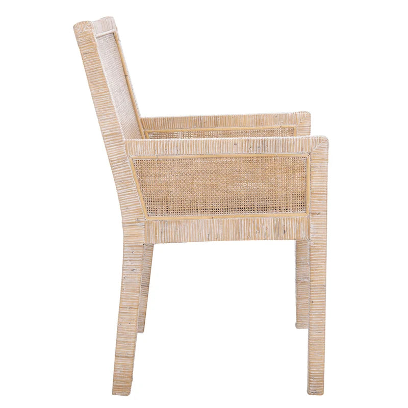 Poltrona da relax in stile costiero (con cuscino) - 22.8" W x 22.4" L x 34.6" H - 23" W x 22" D x 35" H