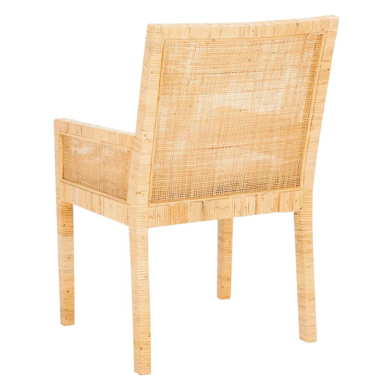 Poltrona da relax in stile costiero (con cuscino) - 22.8" W x 22.4" L x 34.6" H - 23" W x 22" D x 35" H