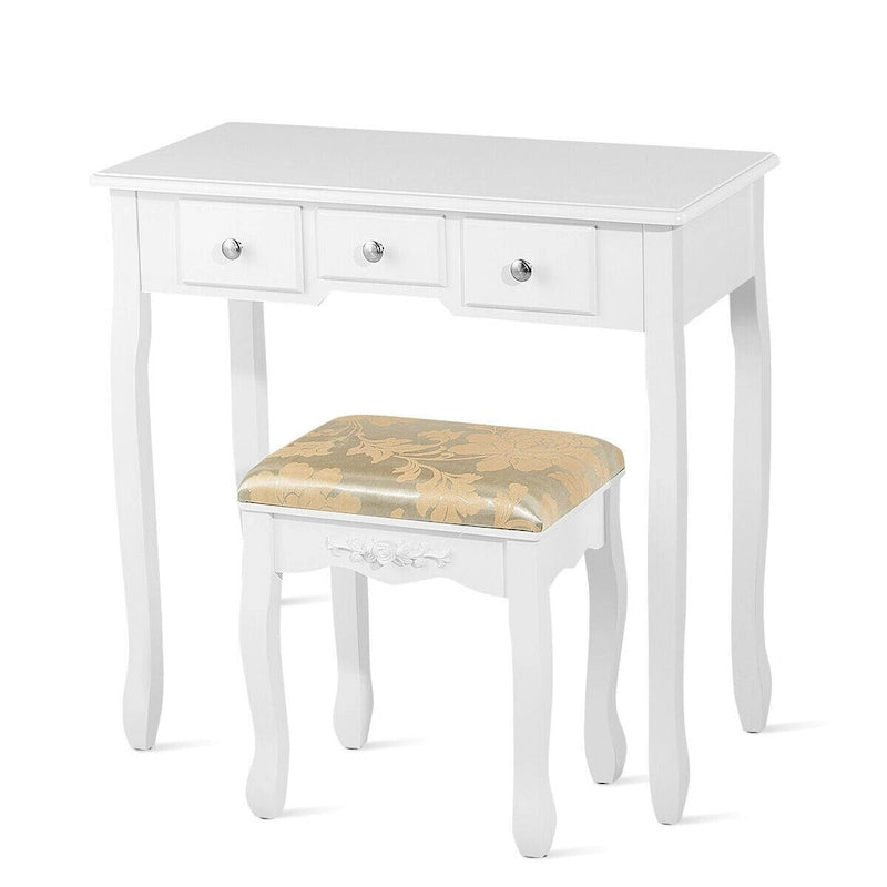 Vanity Table Dressing Table 5 Make Up Table Stool