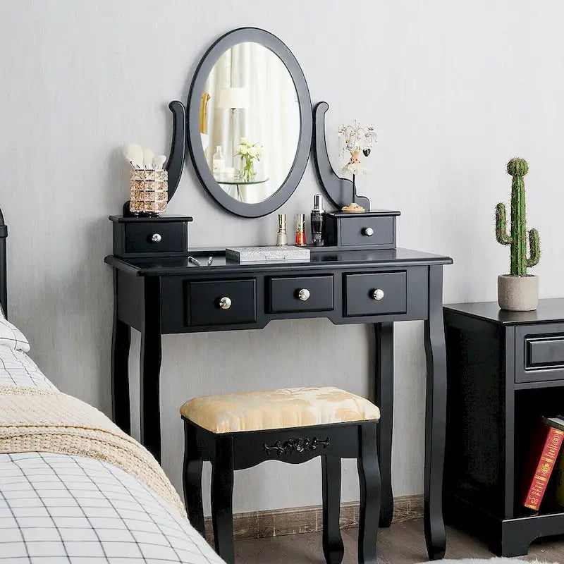 Vanity Table Dressing Table 5 Make Up Table Stool
