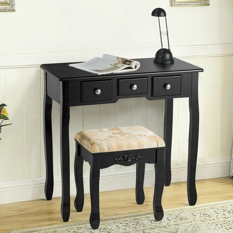 Vanity Table Dressing Table 5 Make Up Table Stool