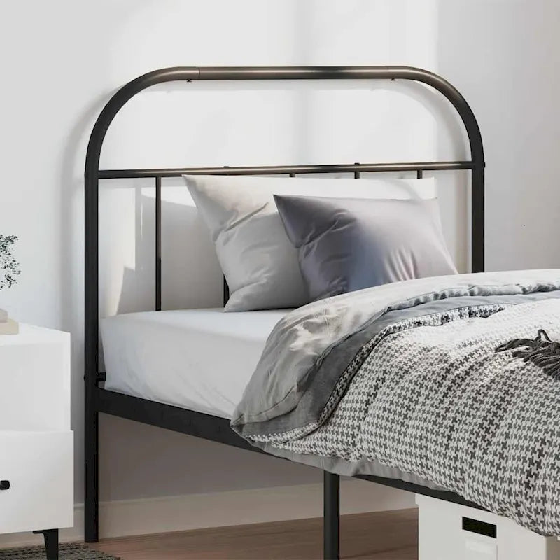 38.2 Inch Metal Headboard, Farmhouse Rustic Headboard Only