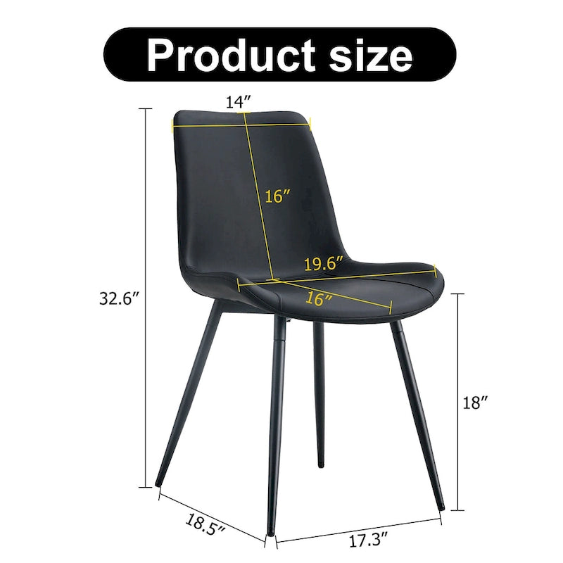 Backrest Cushion Dining Chair